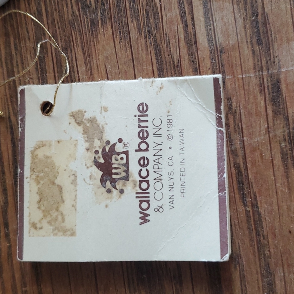 Vintage 1981 "Moments to Remember" Nite-Nite by Wallace Berrie & Co. Inc #3308 - Picture 7 of 7